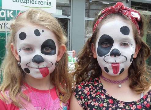 malowanie twarzy na imprezę dla dzieci poznań